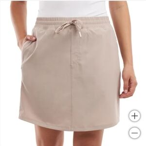 NWT Elle Sport Women's Skort Beige